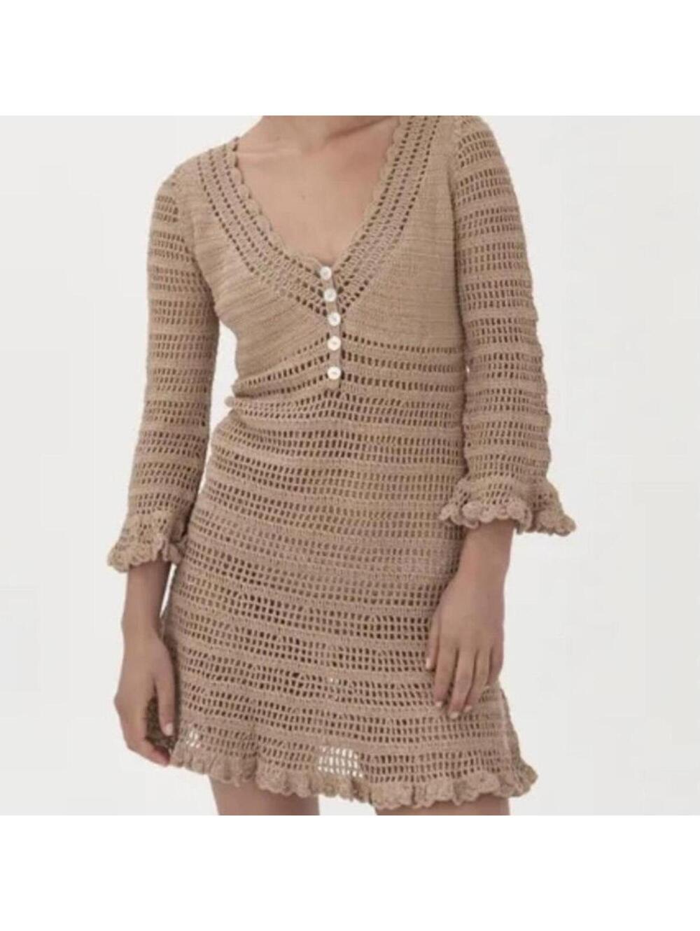 She Made Me Free People Crochet dress